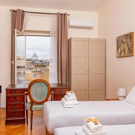 Daire Skyline Penthouse With Private Rooftop Roma